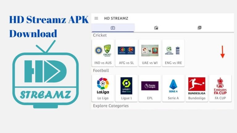 HD Streamz APK Download 2024 | Latest Version for Live TV