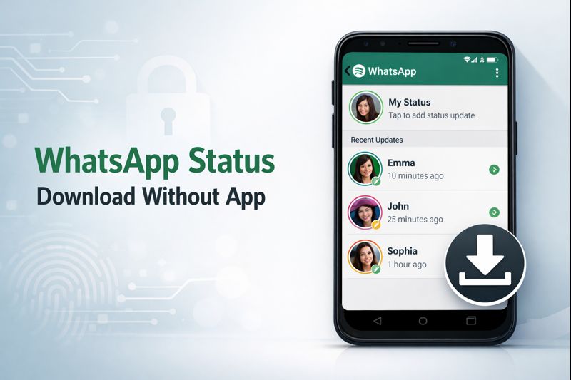 How to Download WhatsApp Status Video Without App