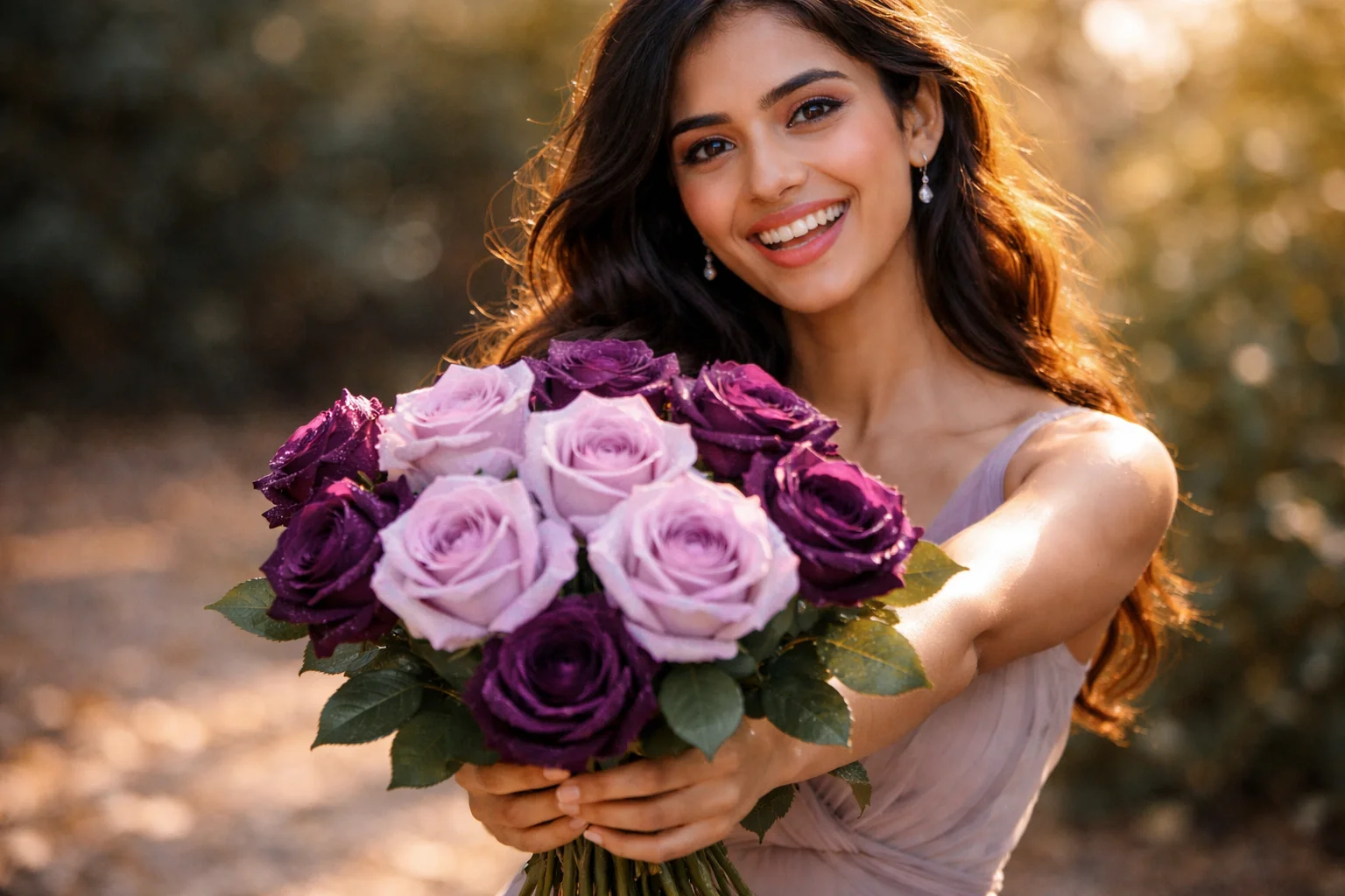 Understanding The Light And Dark Purple Rose Meaning