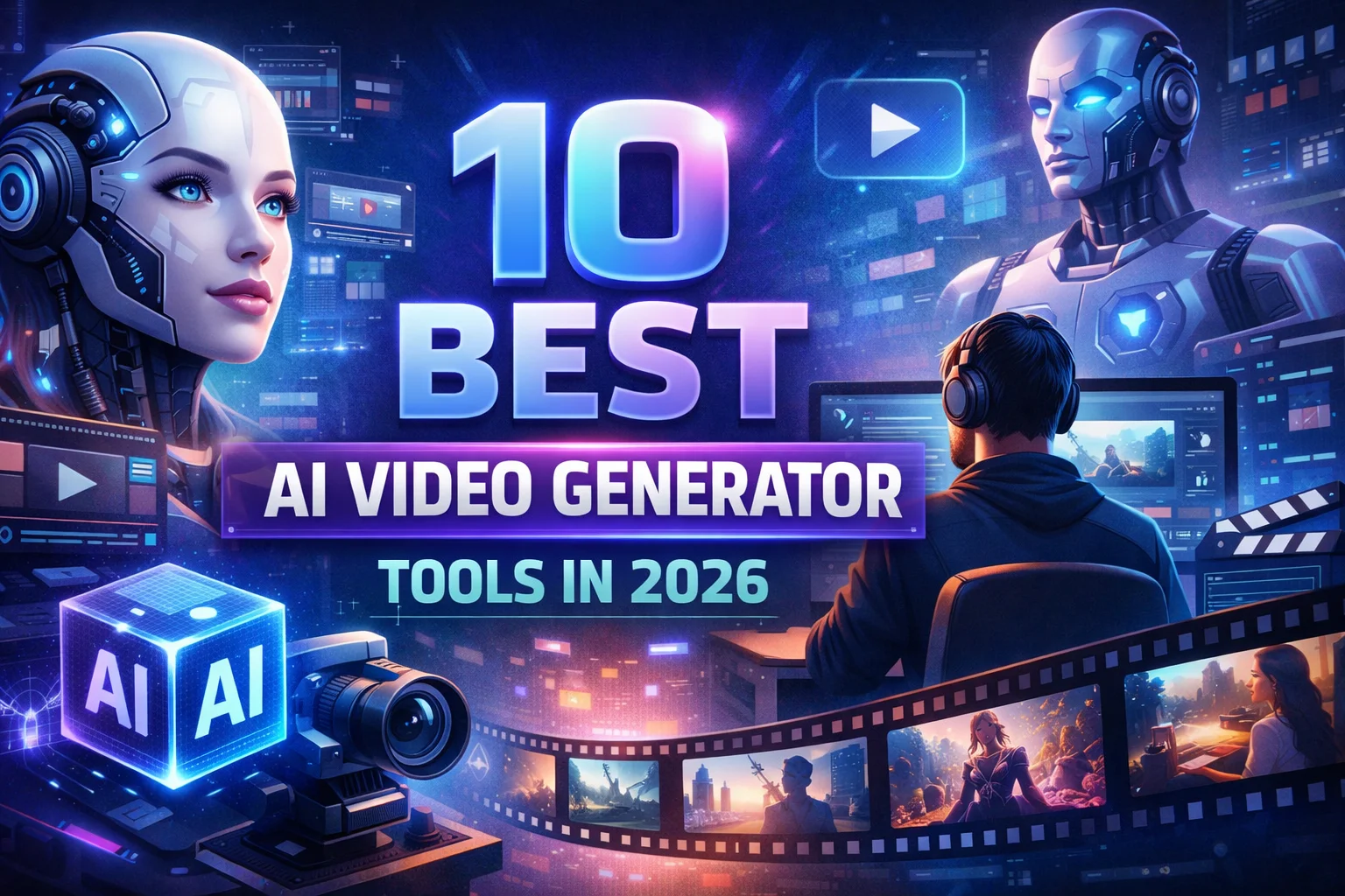 10 Best AI Video Generator Tools In 2026