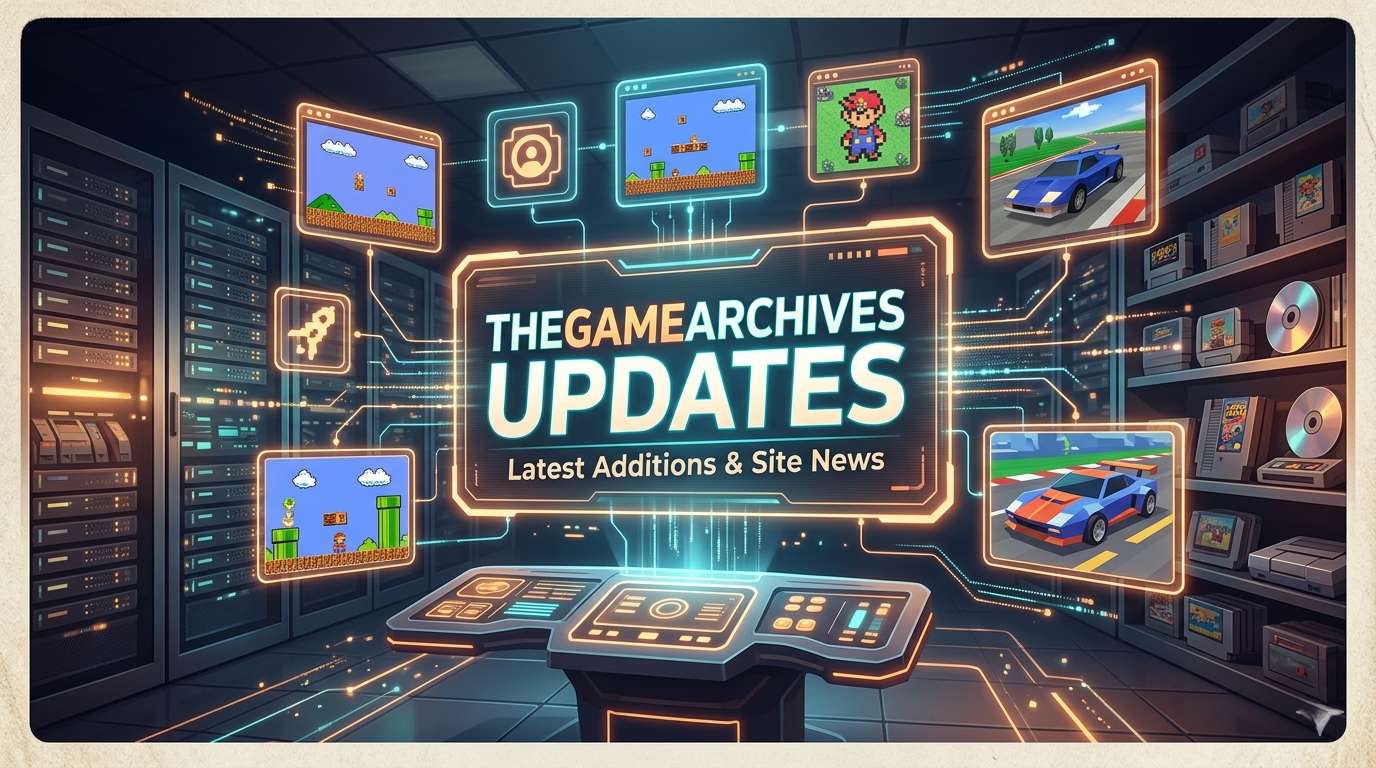 Stay current with the latest TheGameArchives updates